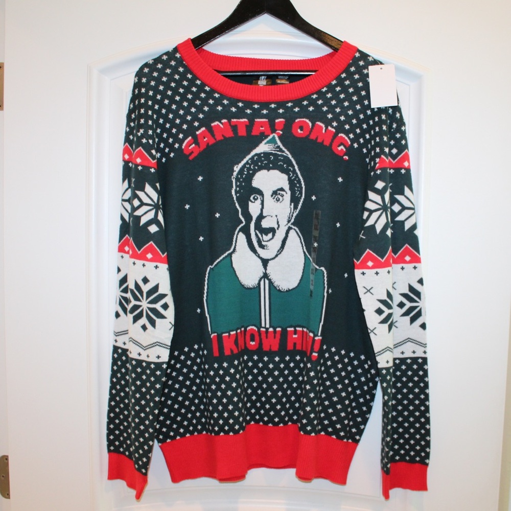 “Elf” Christmas sweater (men’s 2XL) (NWT)